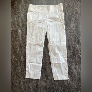Trina Turk crop white pants